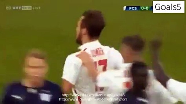 Andreas Ulmer Goal Red Bull Salzburg 1 - 0 Malmo FF Champions League 29-7-2015