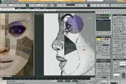 3d modeling female head (time lapse) most beautiful woman