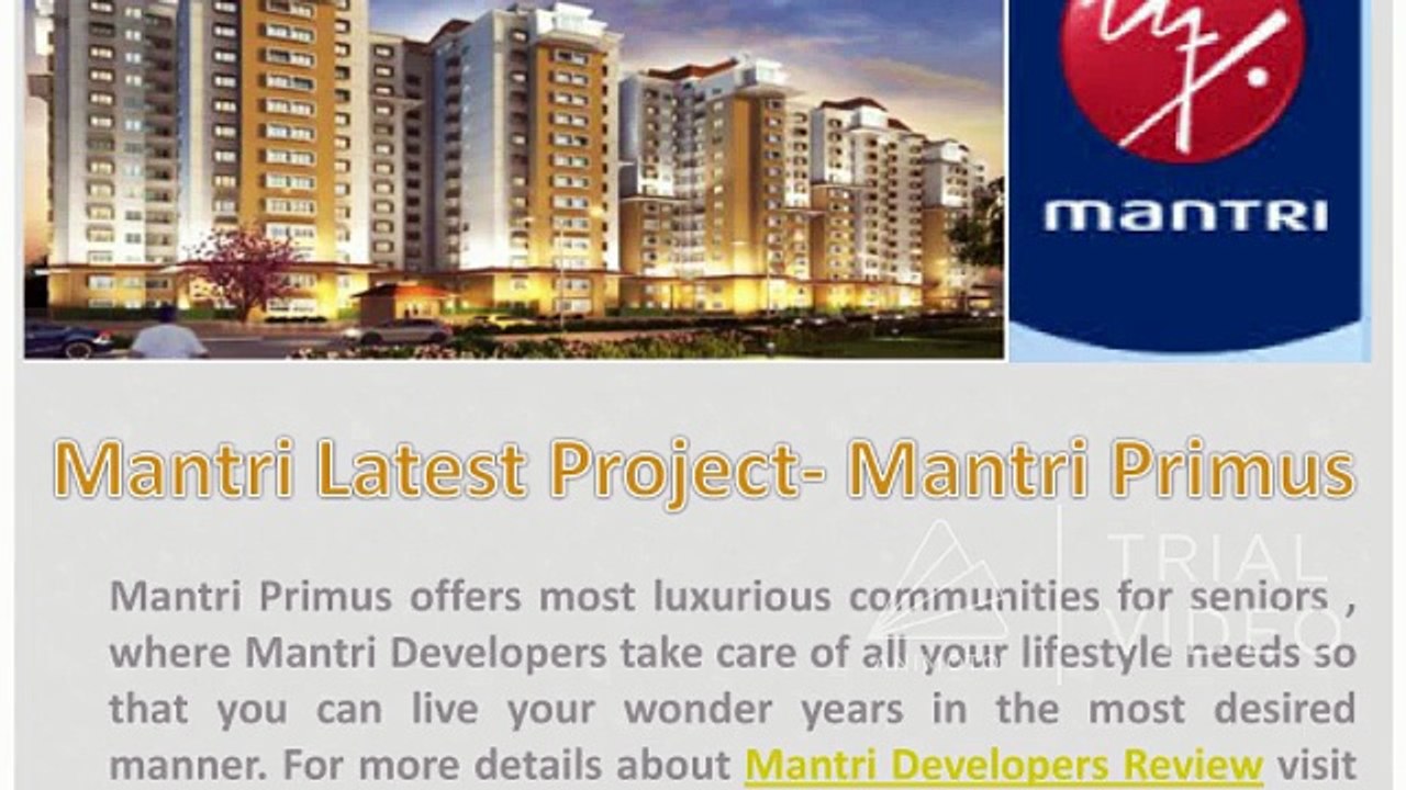 Mantri Developers Review - A Famous Real Estate Company in Noida