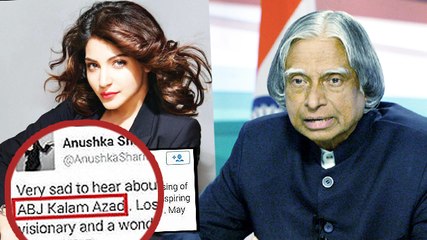 Anushka's INSULTING Tweet On APJ Abdul Kalam