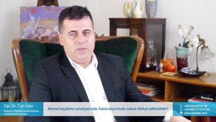 Скачать видео: Meme küçültme, göğüs küçültme ameliyatında kişi seçiminde nelere dikkat edilmelidir? - Op. Dr. Can İşler