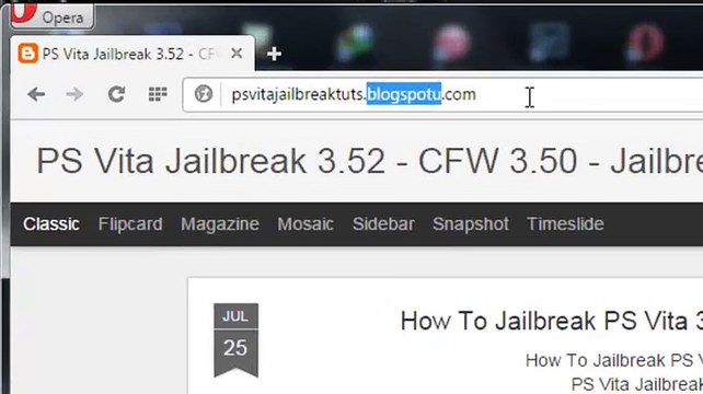 Comment faire pour installer PS Vita Custom Firmware 3.52 ( eCFW ) Gratuit
