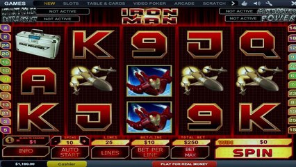 CasinoBedava'dan Iron Man slot oyunu tanıtımı