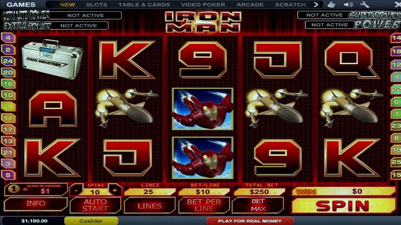 CasinoBedava'dan Iron Man slot oyunu tanıtımı