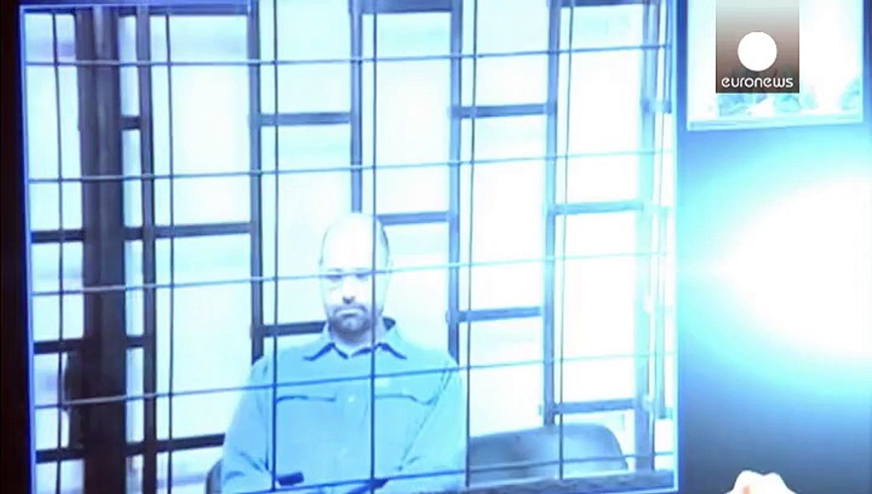 پسر معمر قذافی به مرگ محکوم شد