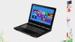 Navitech Schwarzes Leder Case Cover Tasche f?r das Lenovo ThinkPad Yoga S1 12.5 Zoll