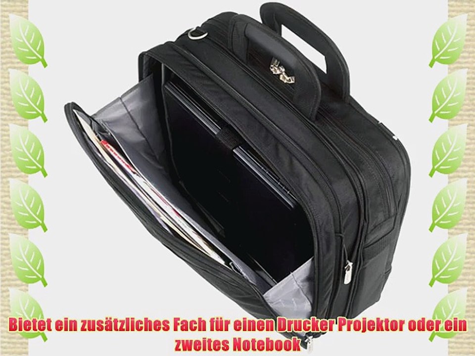 Targus Global Executive Universal Notebooktasche f?r 391 cm (154 Zoll) schwarz