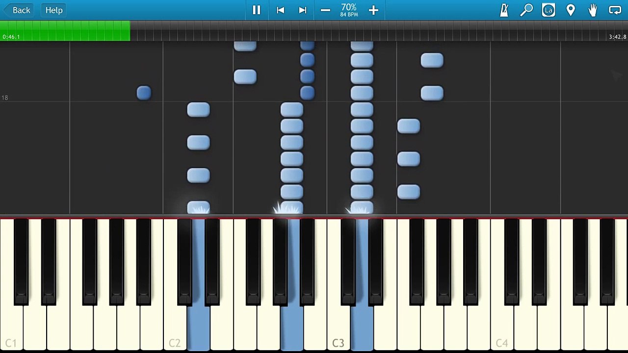 Rammstein - Mein Herz Brennt [Piano Tutorial] Synthesia