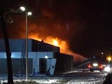 Zeer grote brand winkelcentrum de Posten Enschede 24-02-2013