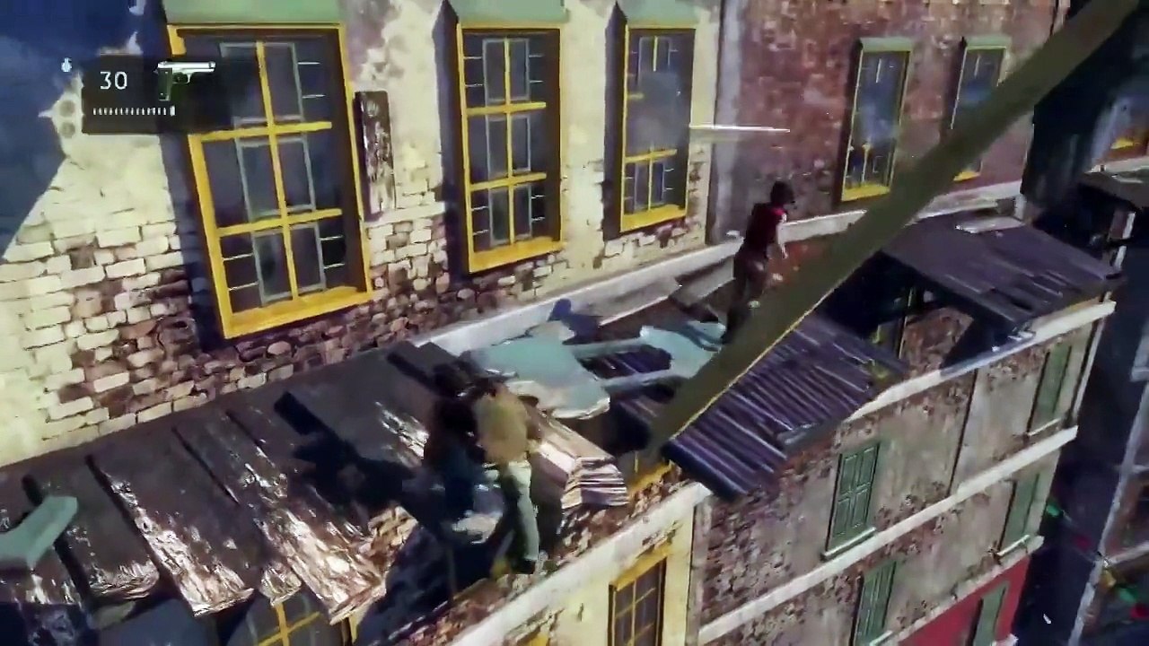 ESSAI 60 FPS Uncharted 2 Remastered - 3 minutes Gameplay - 1080p - 60 fps