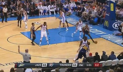Trevor Booker No-Look Touch Shot