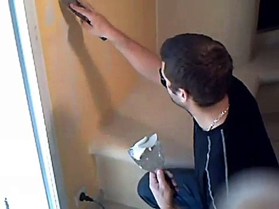 Réalisation d'un Stucco marbré
