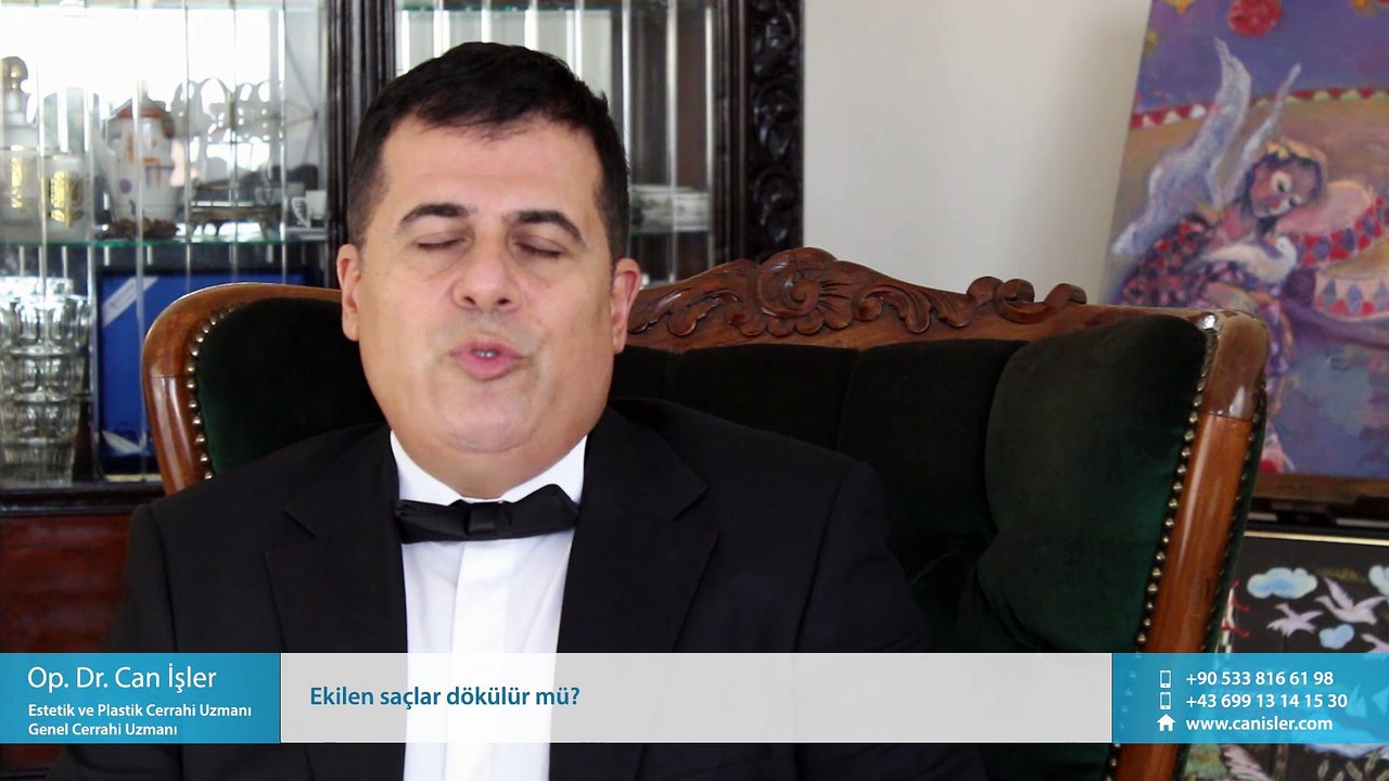 Ekilen saçlar dökülür mü? - Op. Dr. Can İşler