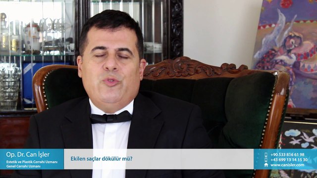 Ekilen saçlar dökülür mü? - Op. Dr. Can İşler