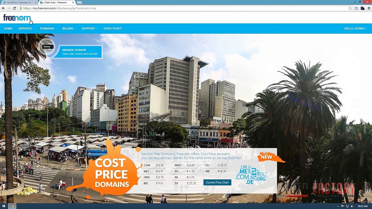 002.Wordpress Telugu Tutorials - How to create Website in Wordpress step by step Part 02 (Domain Registration)