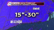 Massive SNOWSTORM NE USA 36in-New England; Storm Surge, 2 Dead: See DESCRIPTION
