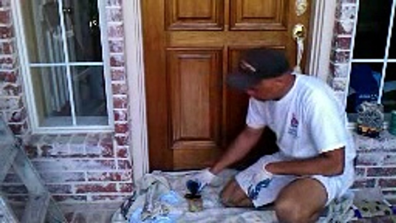 How to Refinish your Front Door (stain grade wood)