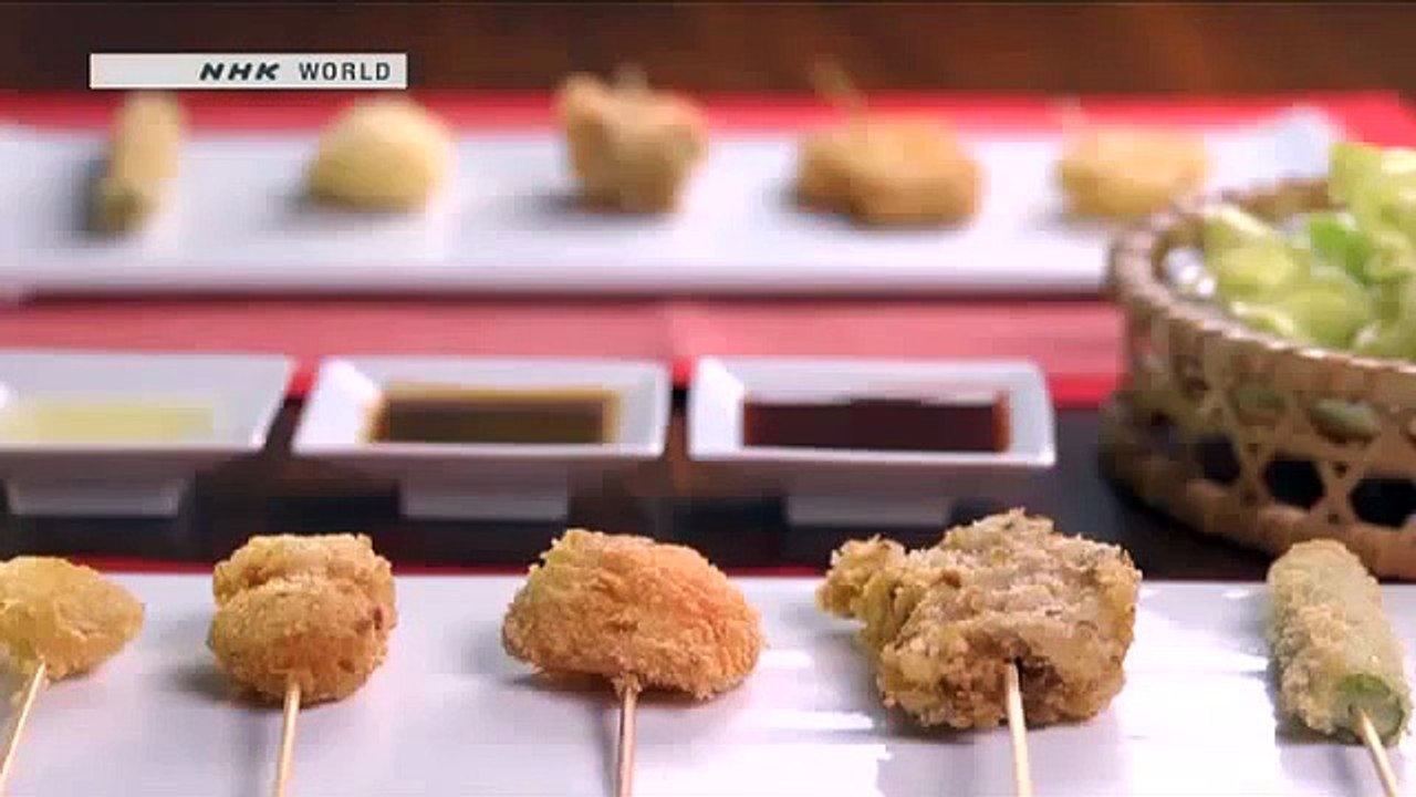 [Dining with the Chef ] Kushiage Deep Fried Skewers
