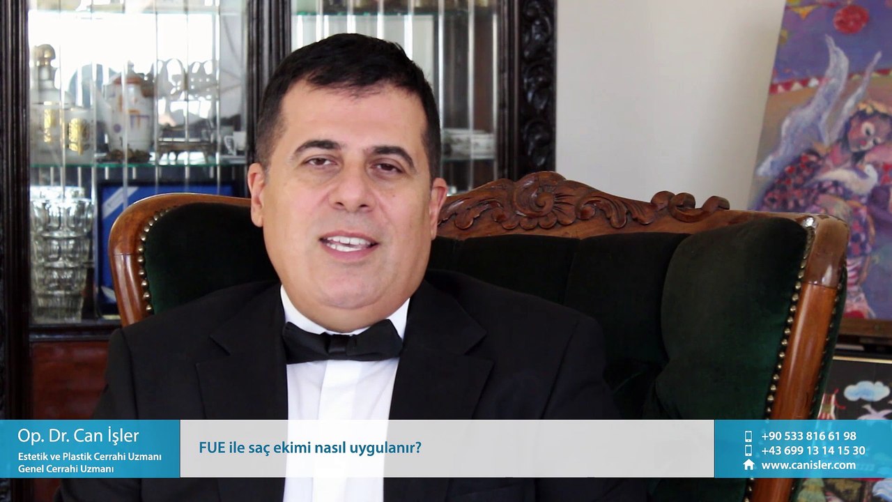 FUE ile saç ekimi nasıl uygulanır? - Op. Dr. Can İşler