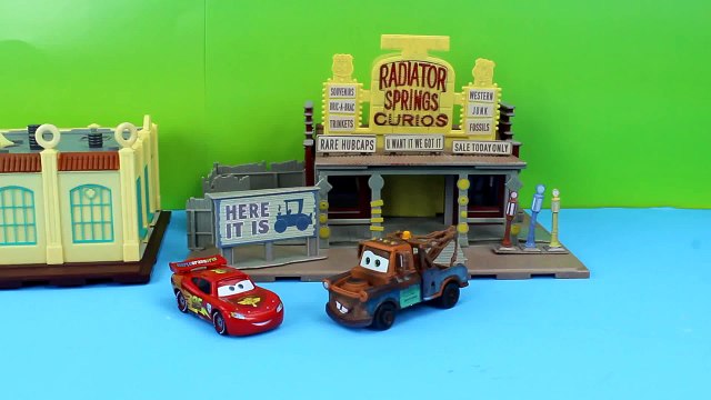 Disney Pixar Cars Lightning McQueen & Mater join Sarges Army and attened boot camp Just4fun290