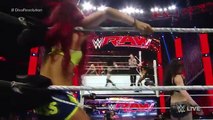 Paige vs. Sasha Banks Raw, July 27, 2015