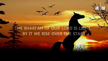 Nasheed The Shariah Of Our Lord Is Light شريعة ربنا نور ᴴᴰ With Lyrics   Eng Sub