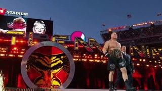 WWE: Battleground 2015 Brock Lesnar vs Seth Rollins Promo