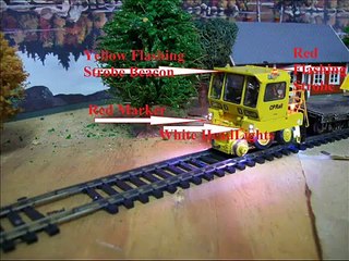 Broadway Limited Trackmobile HO NEW SOUND DCC LIGHTS