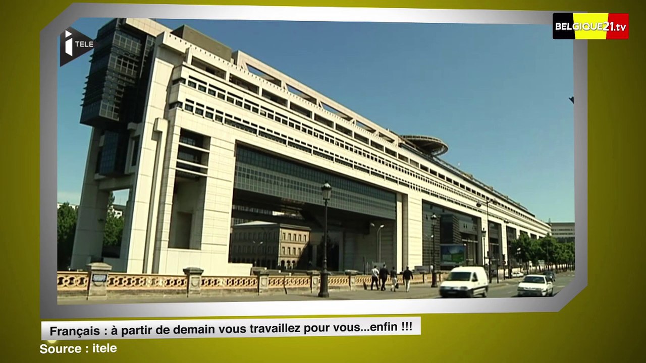 Français : à partir de demain vous travaillez pour vous...enfin !!!