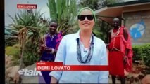 Demi Lovato in Kenya, Africa - eTalk Exclusive Video