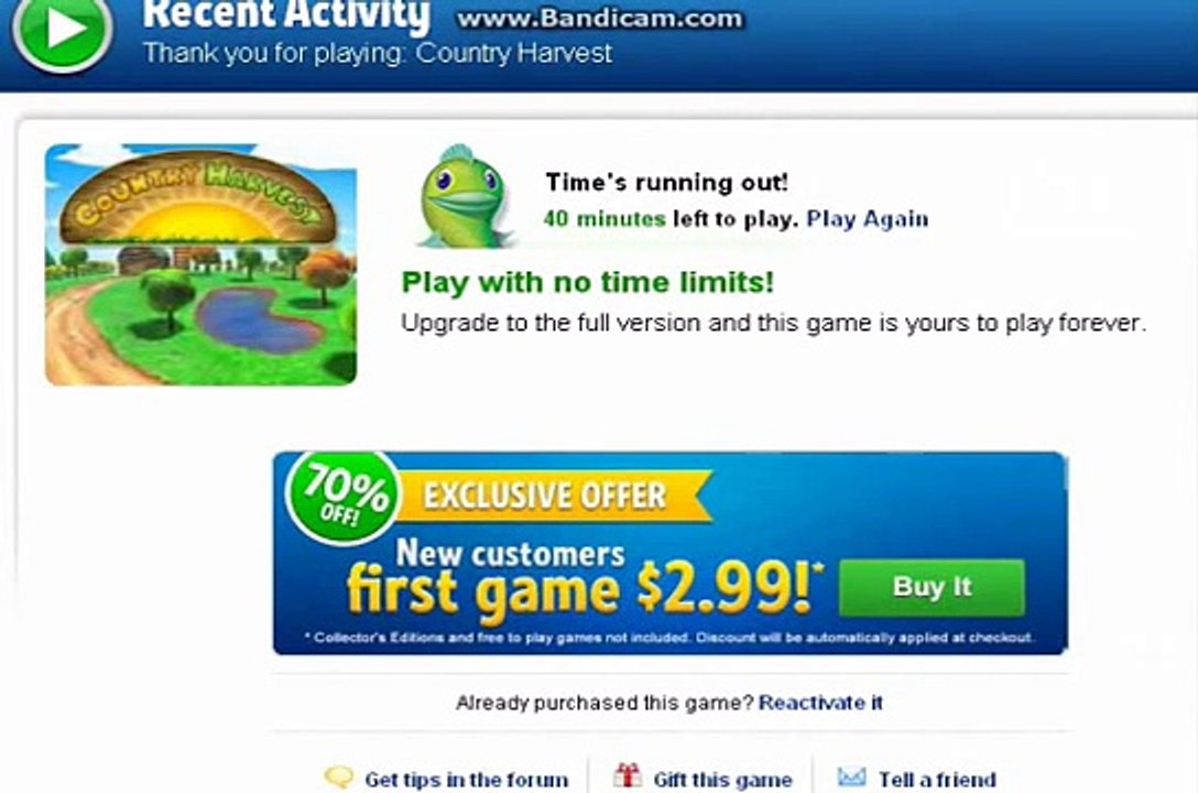 How To Get FREE FULL VERSION in Big Fish Games video Dailymotion