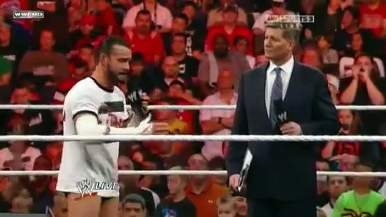 CM Punk, The Miz , Del Rio Contract Signing
