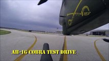 AH 1G Cobra Test Drive - On board Camera Run - Attack Helicopter of US ARMY