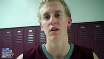 High school boys basketball: Morgan Berg (Northridge Knights) post-game interview 12-09-11.