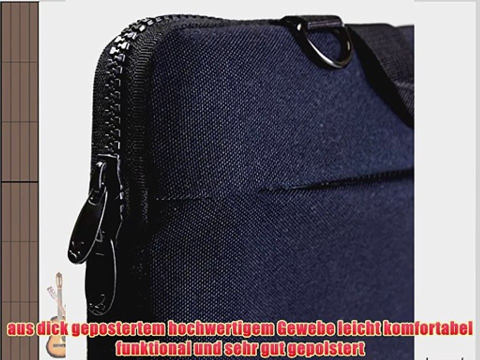Luxburg? Design gepolsterte Business- / Laptoptasche Notebooktasche bis 142 Zoll mit Schultergurt
