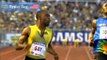 Usain Bolt runs 2015 Diamond League London men's 100m semi final in 9.87
