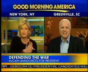 Good Morning America: McCain Interview