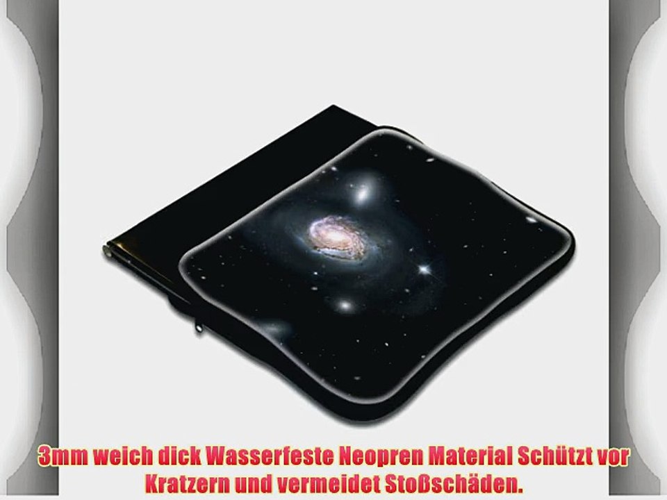 Weltraum 10130 Kosmos Wasserfest Neopren Weich Zip Geh?use Computer Sleeve Laptop Tasche Schutzh?lle