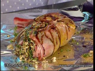 الطبق الرئيسي-فخد الخروف المحشي-الجزء الثاني.flv