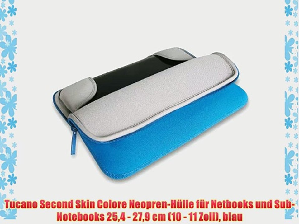 Tucano Second Skin Colore Neopren-H?lle f?r Netbooks und Sub-Notebooks 254 - 279 cm (10 - 11