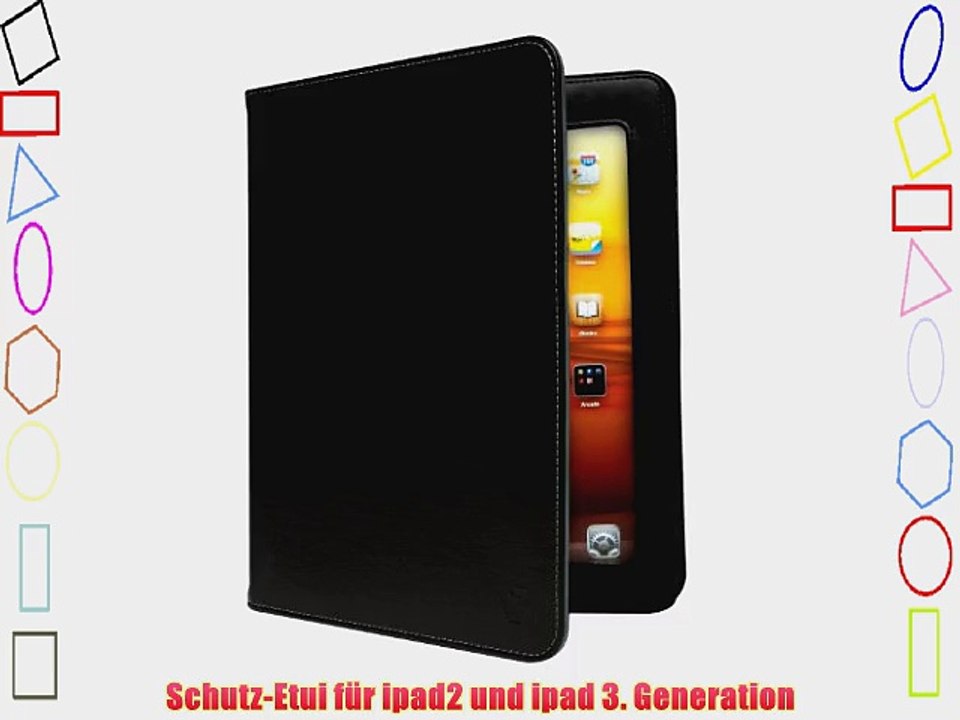V7 Business Folio Case Stand f?r Apple iPad 2 iPad 3 iPad 4 Smart Cover mit Auto Sleep Wake