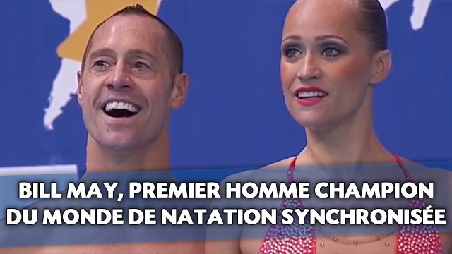 Bill May, premier homme champion du monde de natation synchronisée