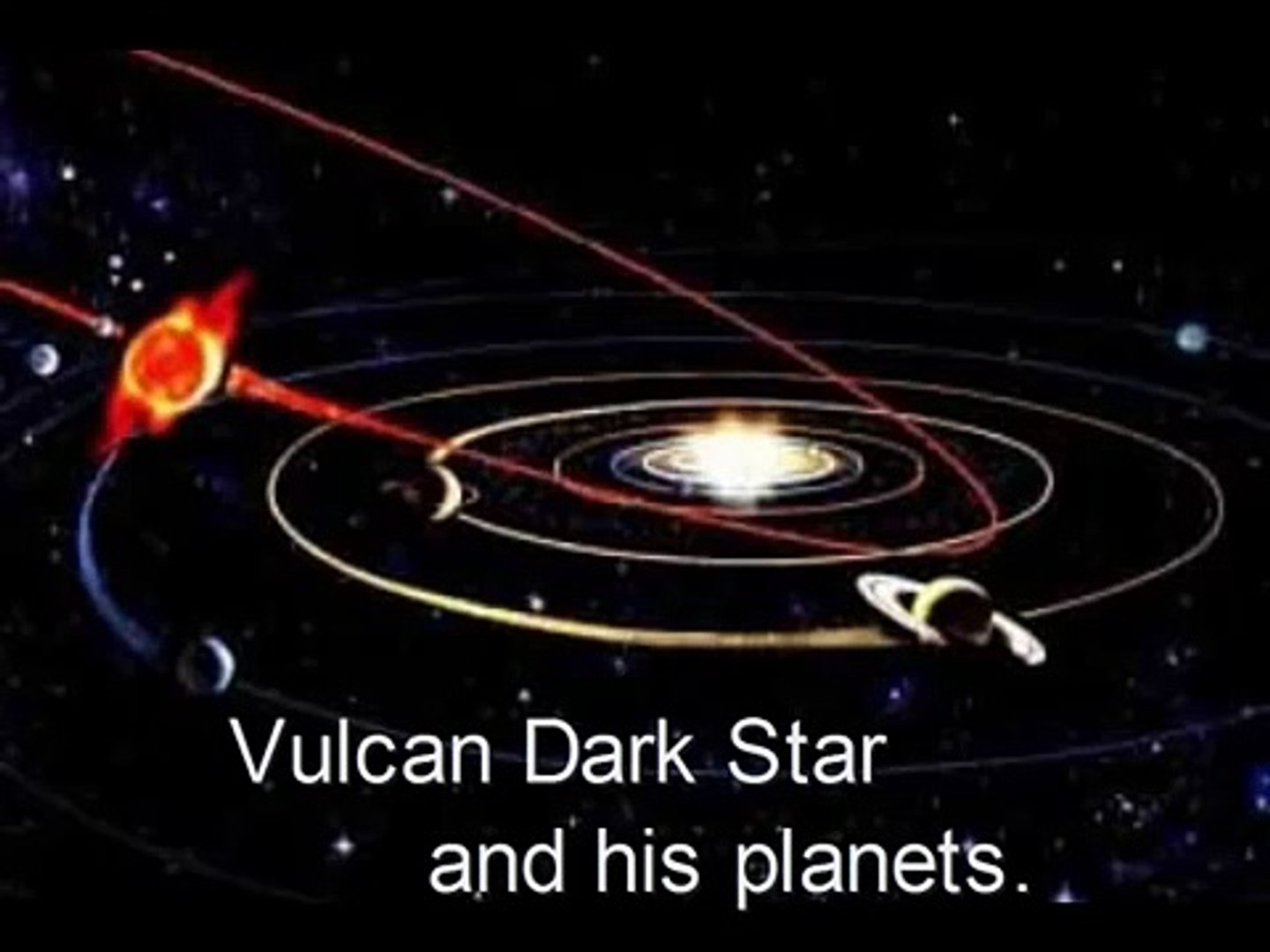 Nasa  animation film, Nibiru and Vulcan passing Earth 2012
