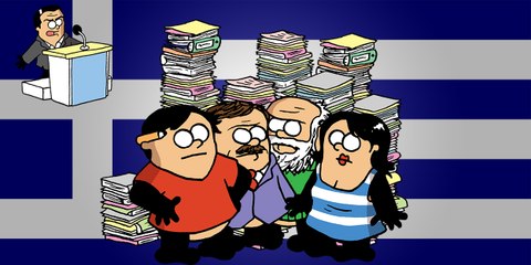 L'impact de la crise en Grèce expliqué en patates