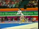 Ekaterina Szabo (ROM) 1984 Olympics Team Compulsories Floor