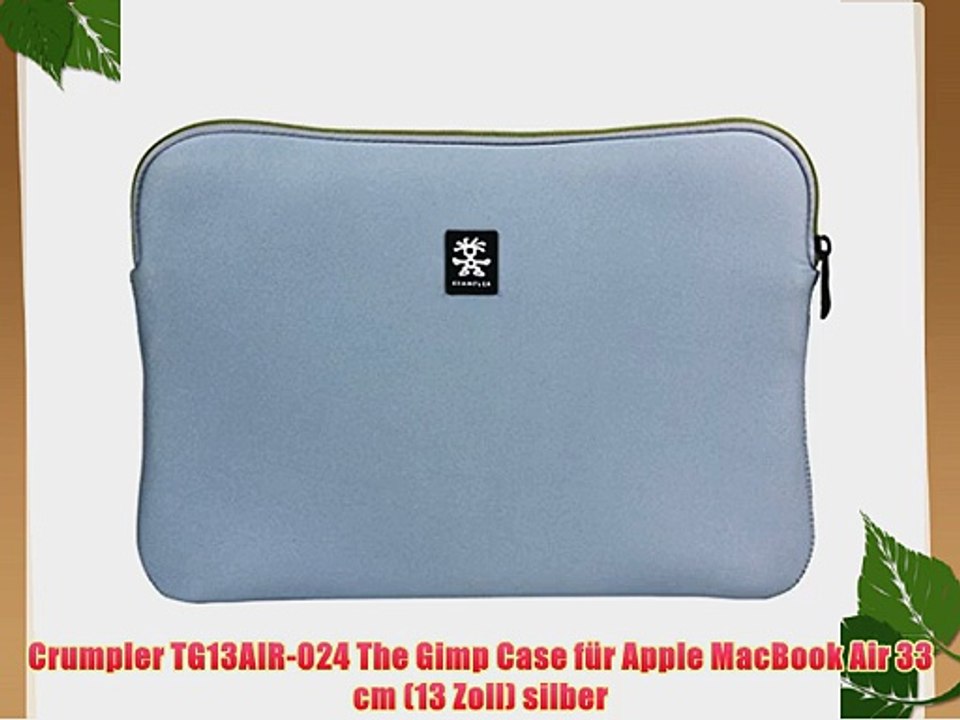 Crumpler TG13AIR-024 The Gimp Case f?r Apple MacBook Air 33 cm (13 Zoll) silber