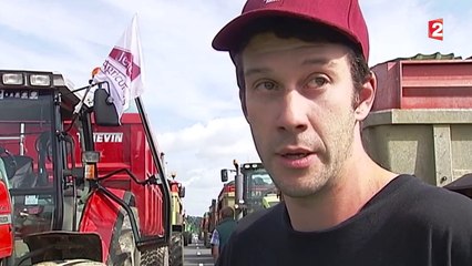 Moselle : les agriculteurs lancent une opération escargot