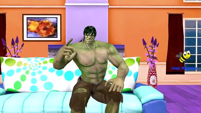 Johny Johny Yes Papa Rhymes for Children Hulk Cartoons for Kids Johny Johny Yes Papa Rhymes