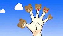 Finger Family TEDDY BEAR Nursery Rhyme   Cartoon Songs For Children feat  Kinder Surprise Eggs