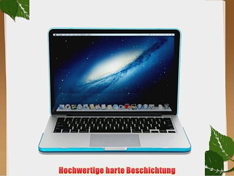 GMYLE Aqua-Blau H?lle Tasche f?r Macbook Pro Retina 13 Zoll mit Retina Display (nicht f?r MacBook